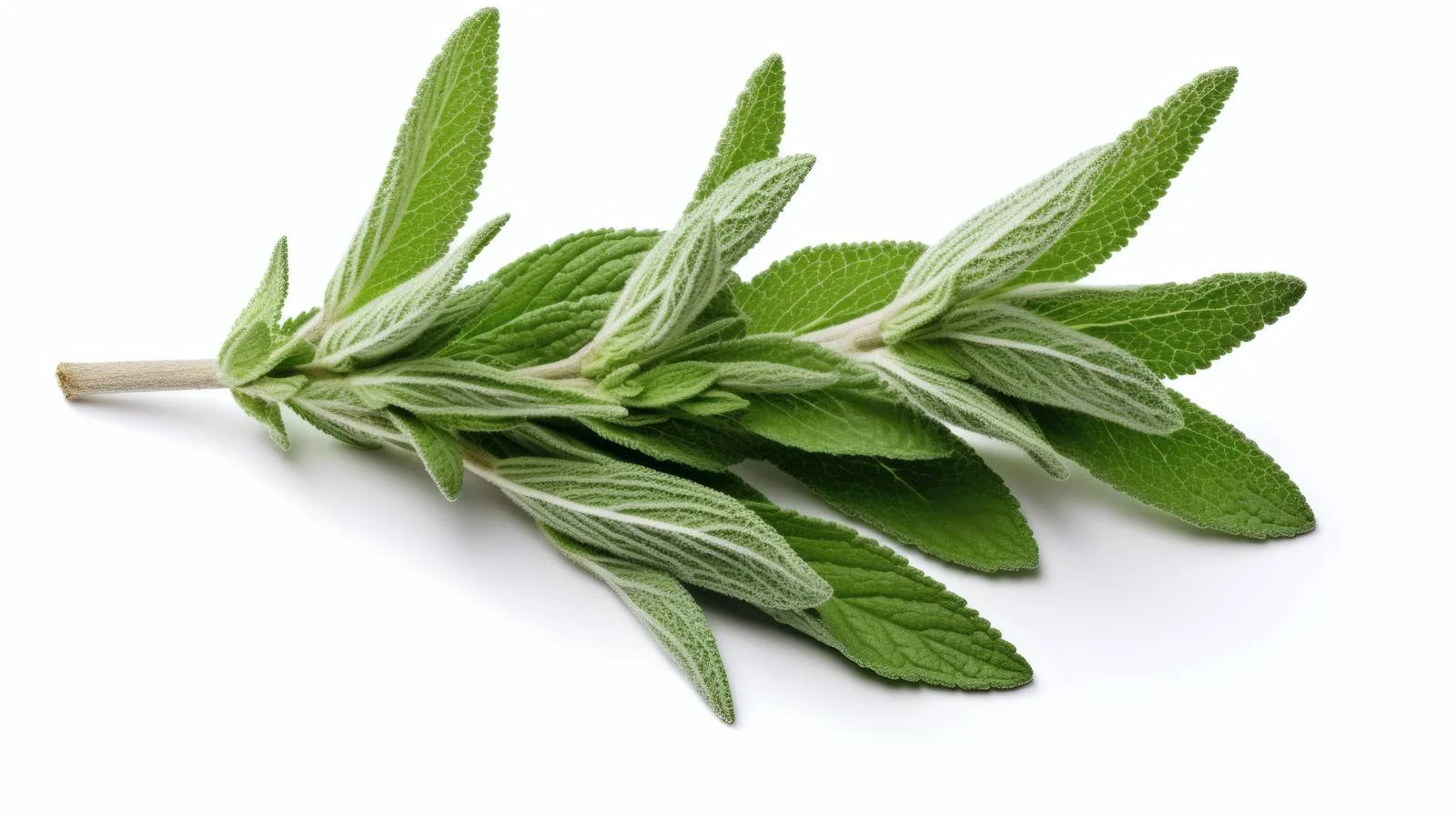 Fresh Mint and Rosemary Leaves on White — free download from Dotvec