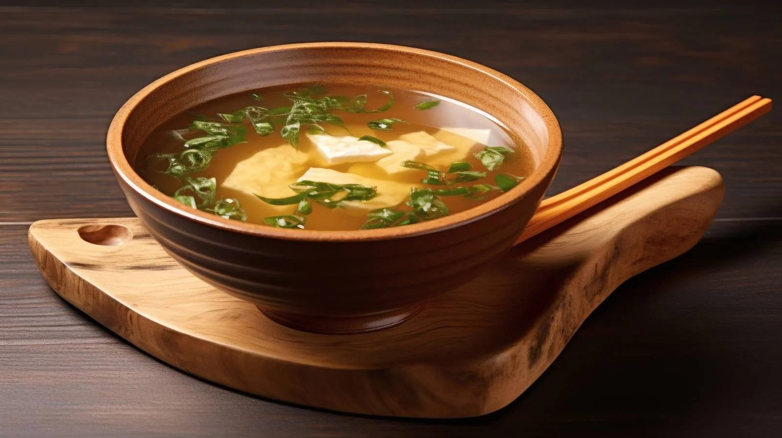 Traditional Miso Soup on White Background — free download from Dotvec