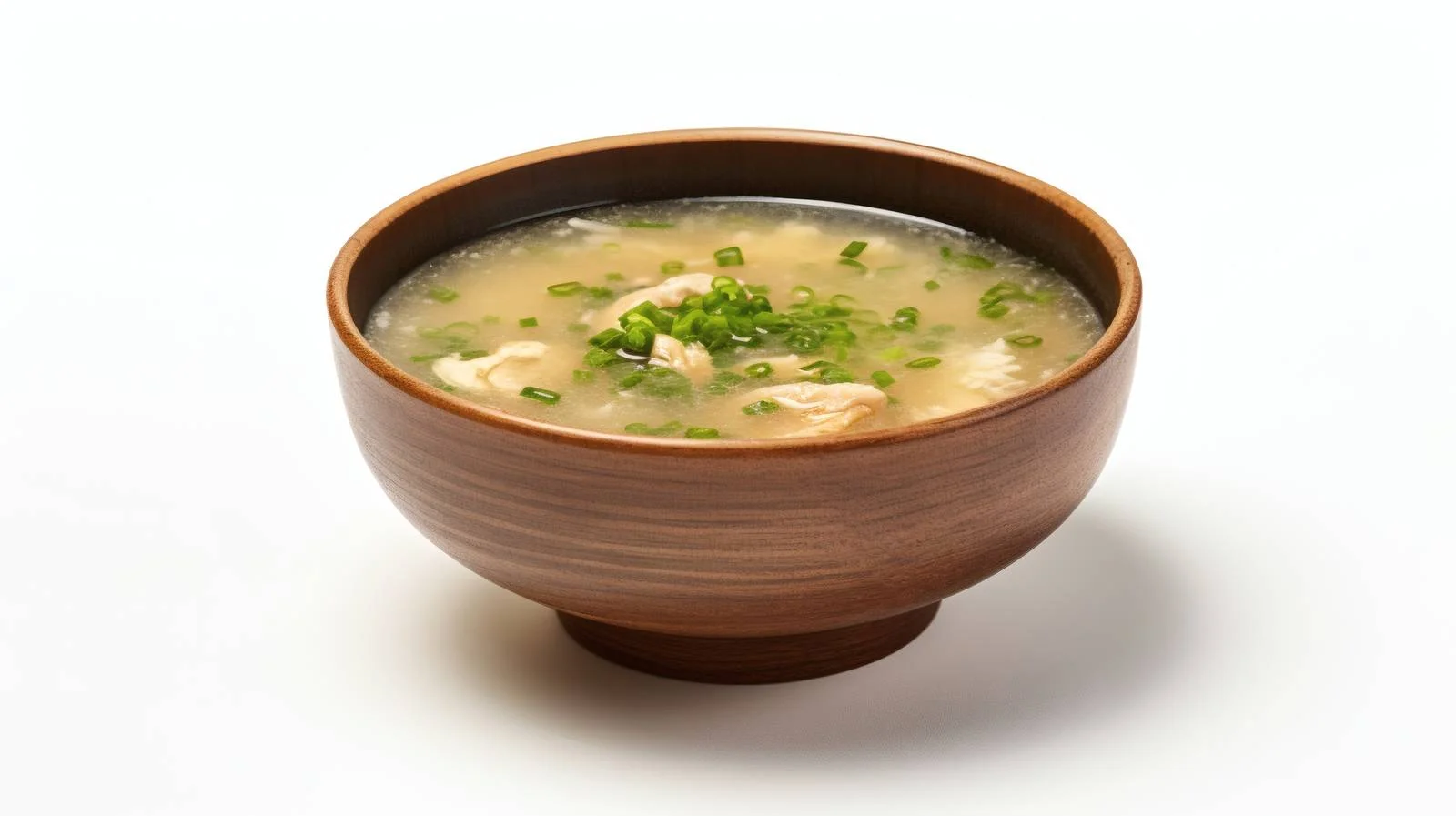 Traditional Miso Soup on White Background — free download from Dotvec