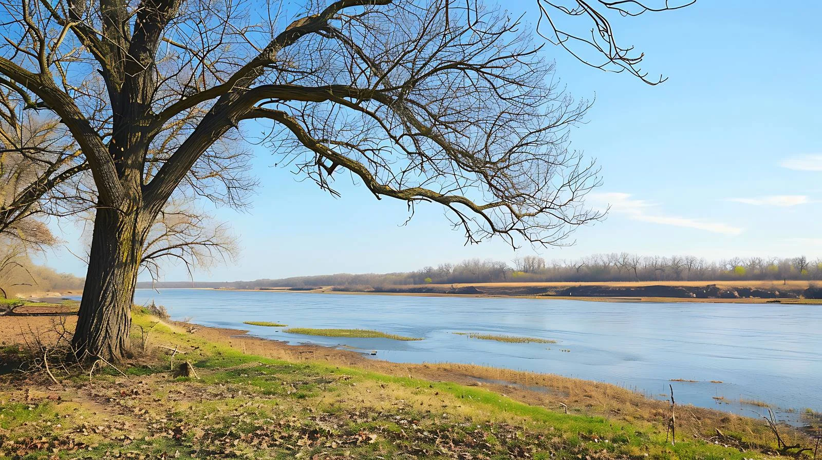 Scenic Mississippi River View in Iowa — free download from Dotvec