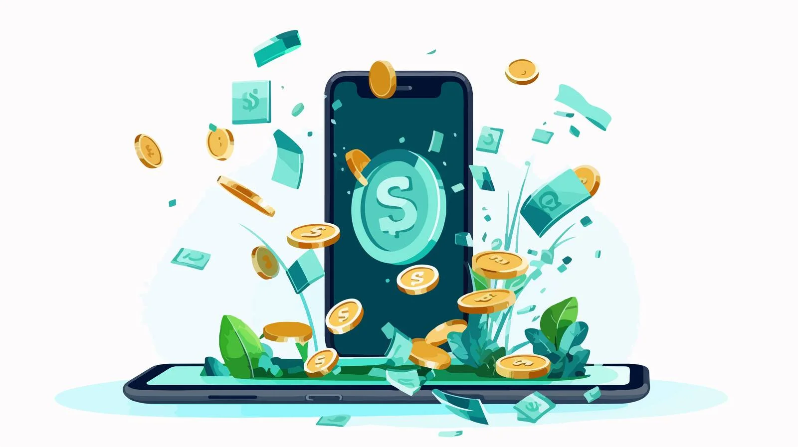 Online Financial Transaction — free download from Dotvec