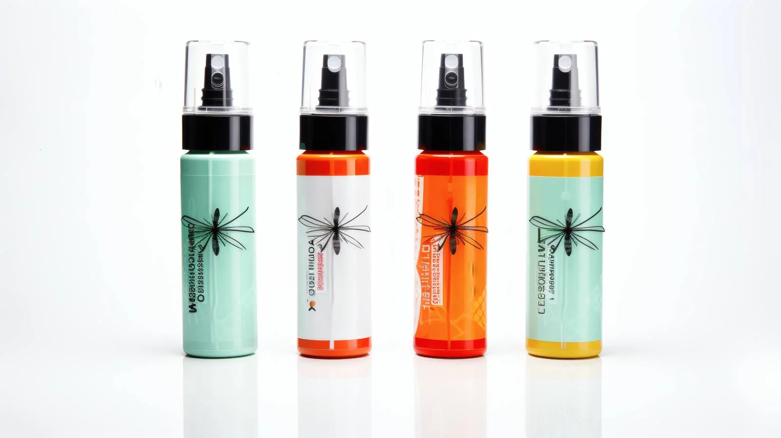 Effective Mosquito Repellents on White Background — free download from Dotvec