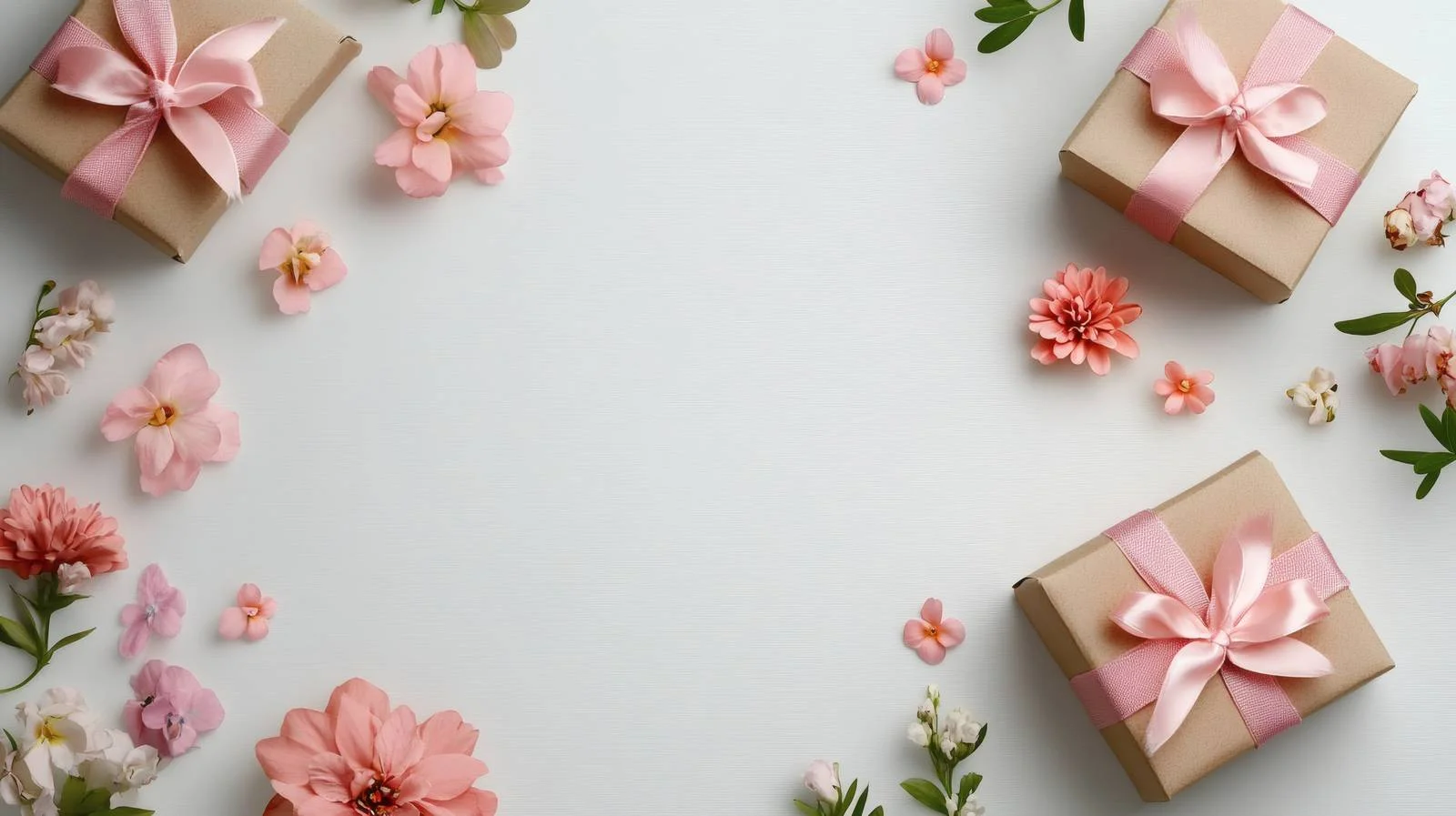 Elegant Mother's Day White Background Illustration — free download from Dotvec