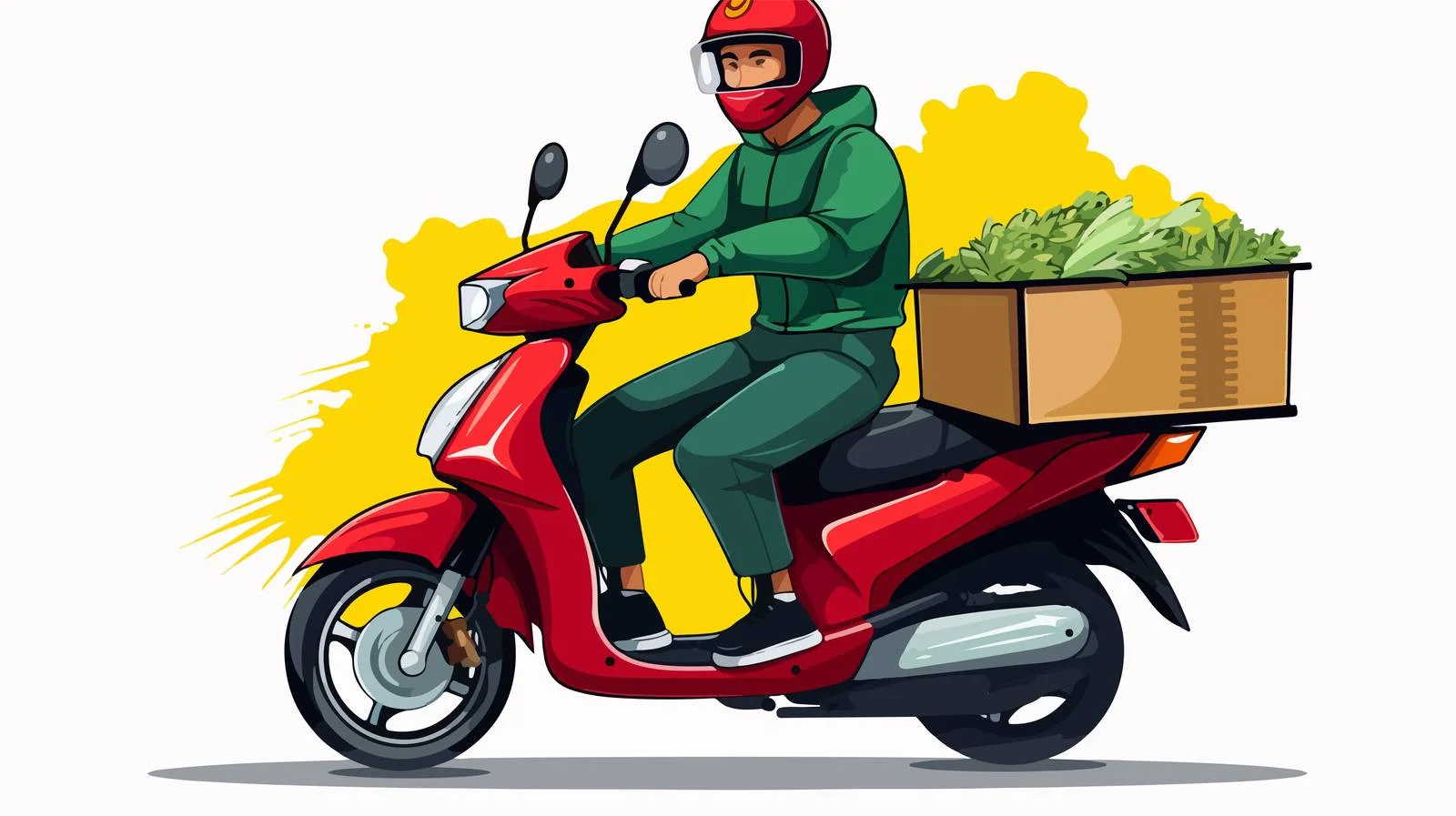 Efficient Food Delivery Service — free download from Dotvec