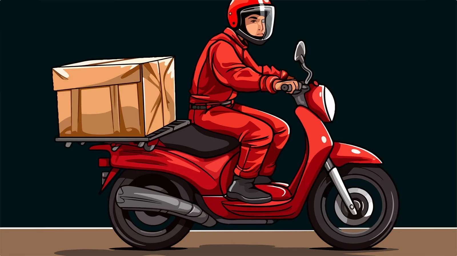 Efficient Food Delivery Service — free download from Dotvec