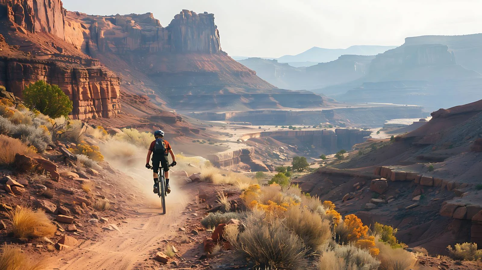 Extreme Mountain Biking in Moab Utah — free download from Dotvec