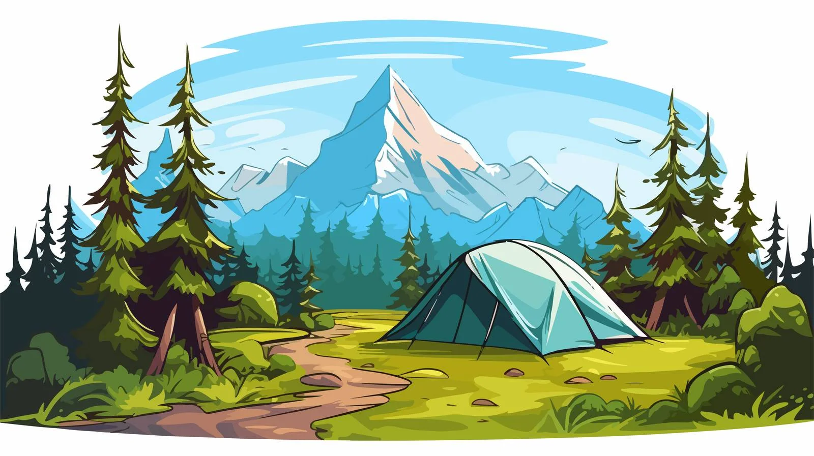 Outdoor Adventure Ideas: Hiking in Summer — free download from Dotvec