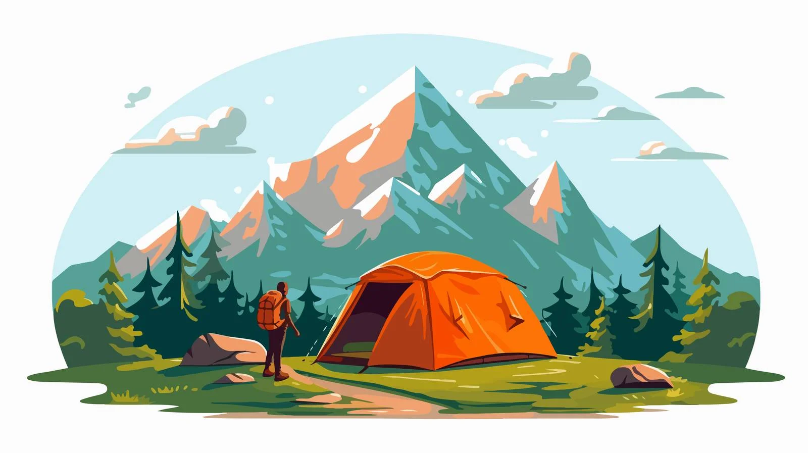 Outdoor Activity Ideas: Hiking in Summer — free download from Dotvec