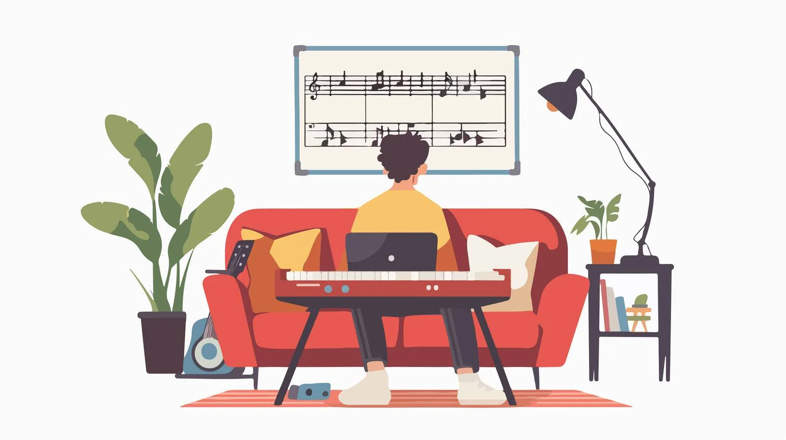 Music Composition on Laptop — free download from Dotvec