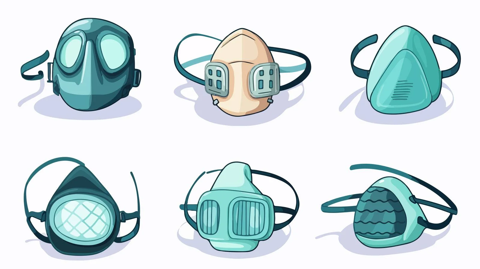 N95 Masks for Airborne Dust Protection — free download from Dotvec