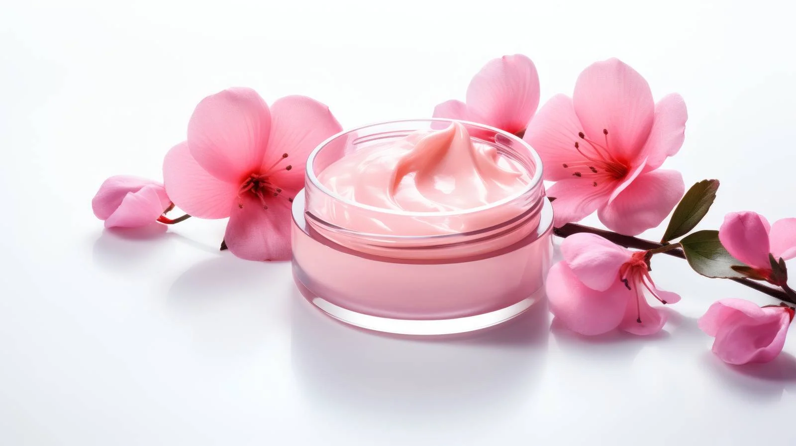 Luxurious Cosmetic Gel with Floral Swirls — free download from Dotvec