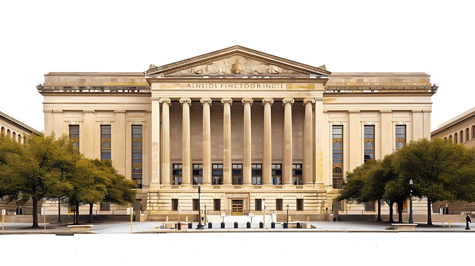 Historic National Archives in Washington DC — free download from Dotvec