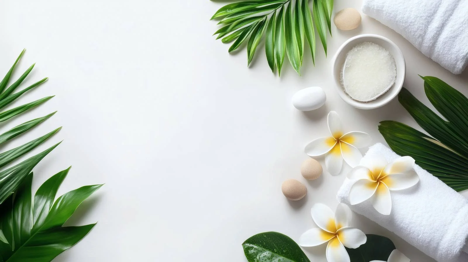 Elegant Spa White Background Beauty Isolated — free download from Dotvec