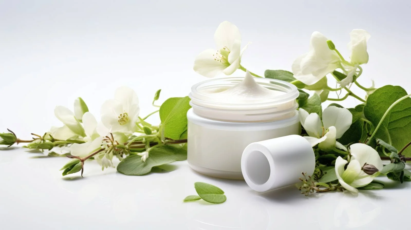 Organic Skin Care Beauty Product White Background — free download from Dotvec