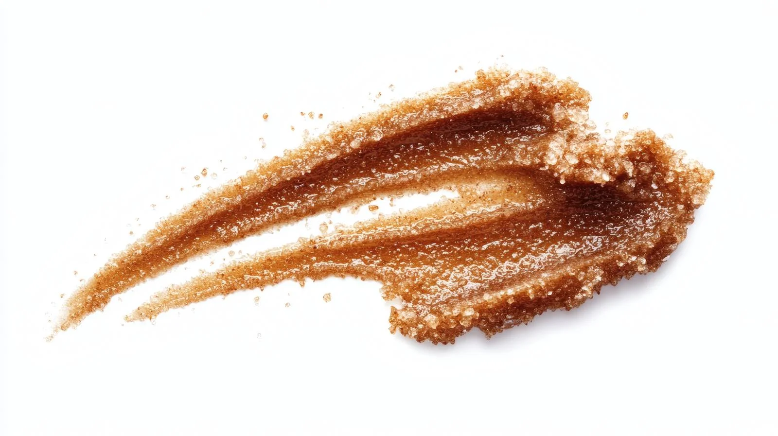 Organic Body Scrub Smear on White Background — free download from Dotvec