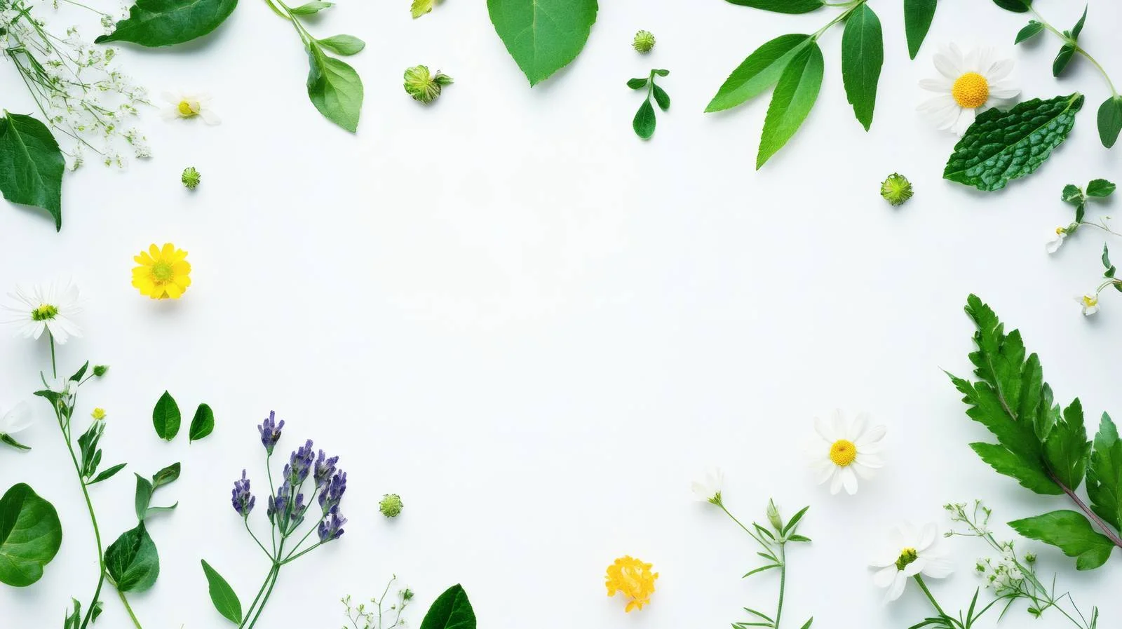 Eco-Friendly Natural Beauty on White Background — free download from Dotvec