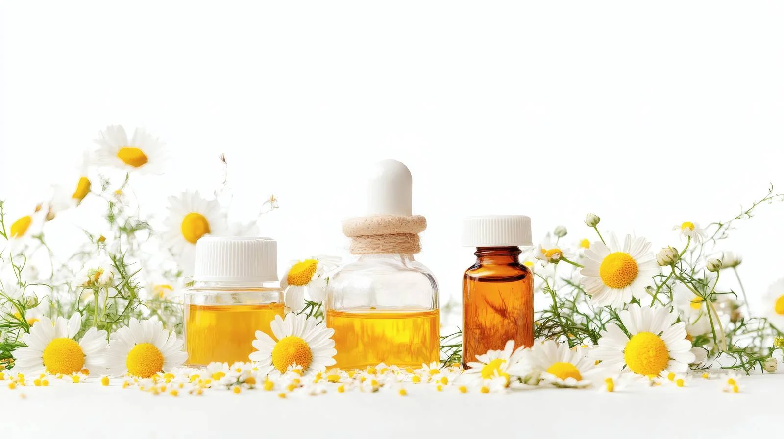 Chamomile Infused Natural Cosmetics Collection — free download from Dotvec