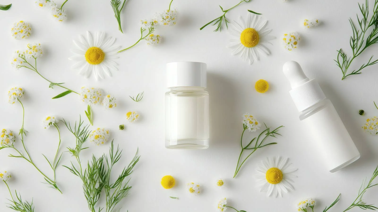 Chamomile Infused Organic Face Cream Set — free download from Dotvec