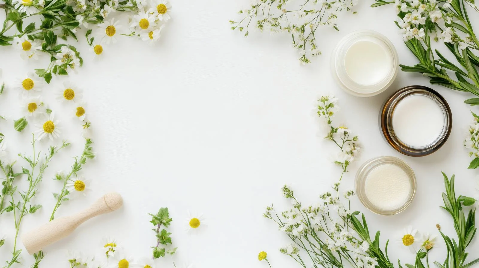 Pure Skin Care Products on White Background — free download from Dotvec