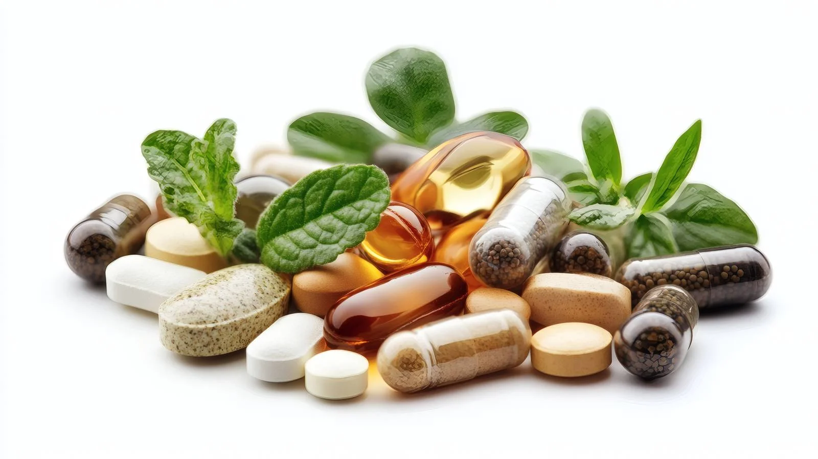 Premium Natural Dietary Nutritional Supplements Concept — free download from Dotvec