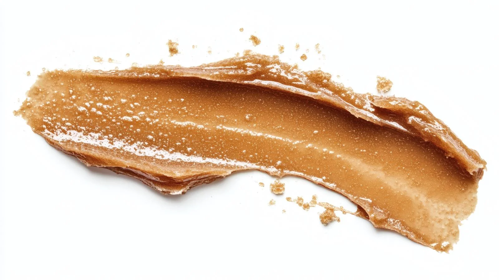 Organic Exfoliant Smear on White Background — free download from Dotvec