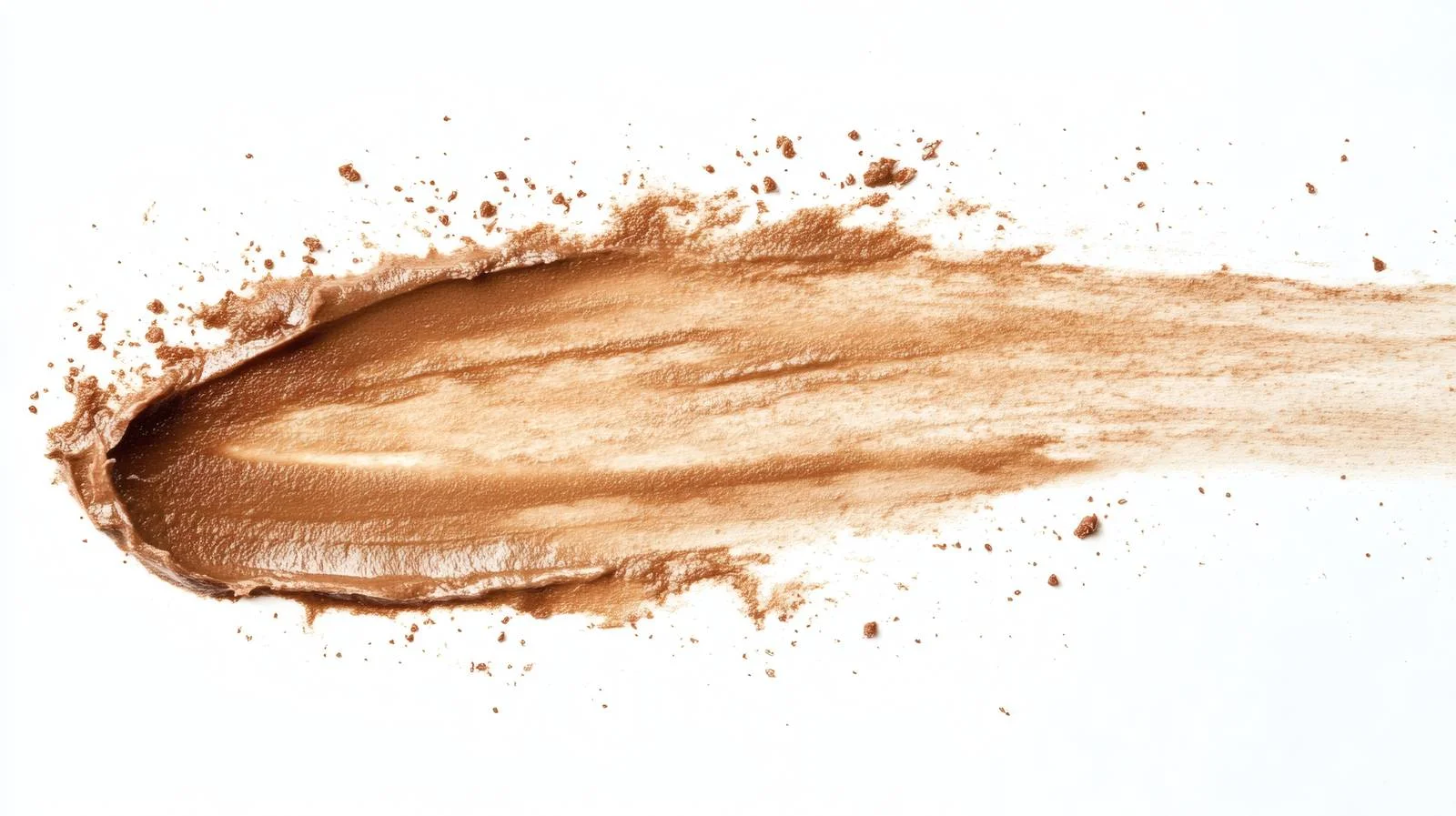 Organic Scrub Smear on White Background — free download from Dotvec