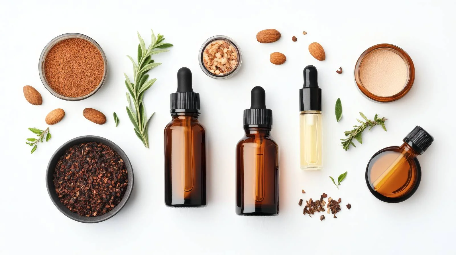 Premium Natural Skin Care Products on White — free download from Dotvec