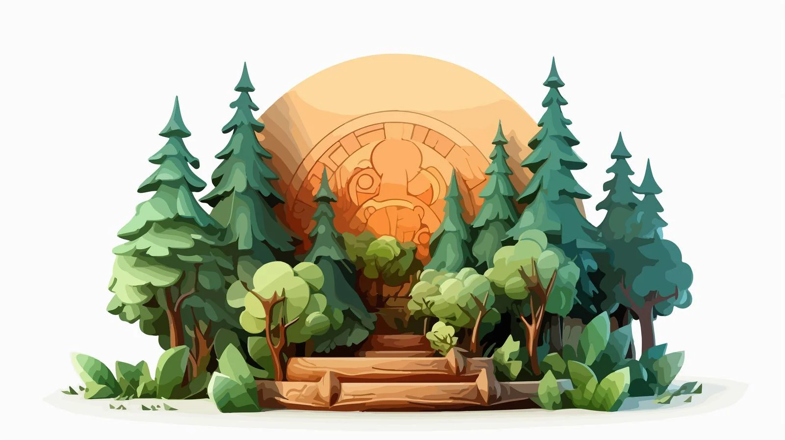 Forest Fire Prevention Concept Image — free download from Dotvec