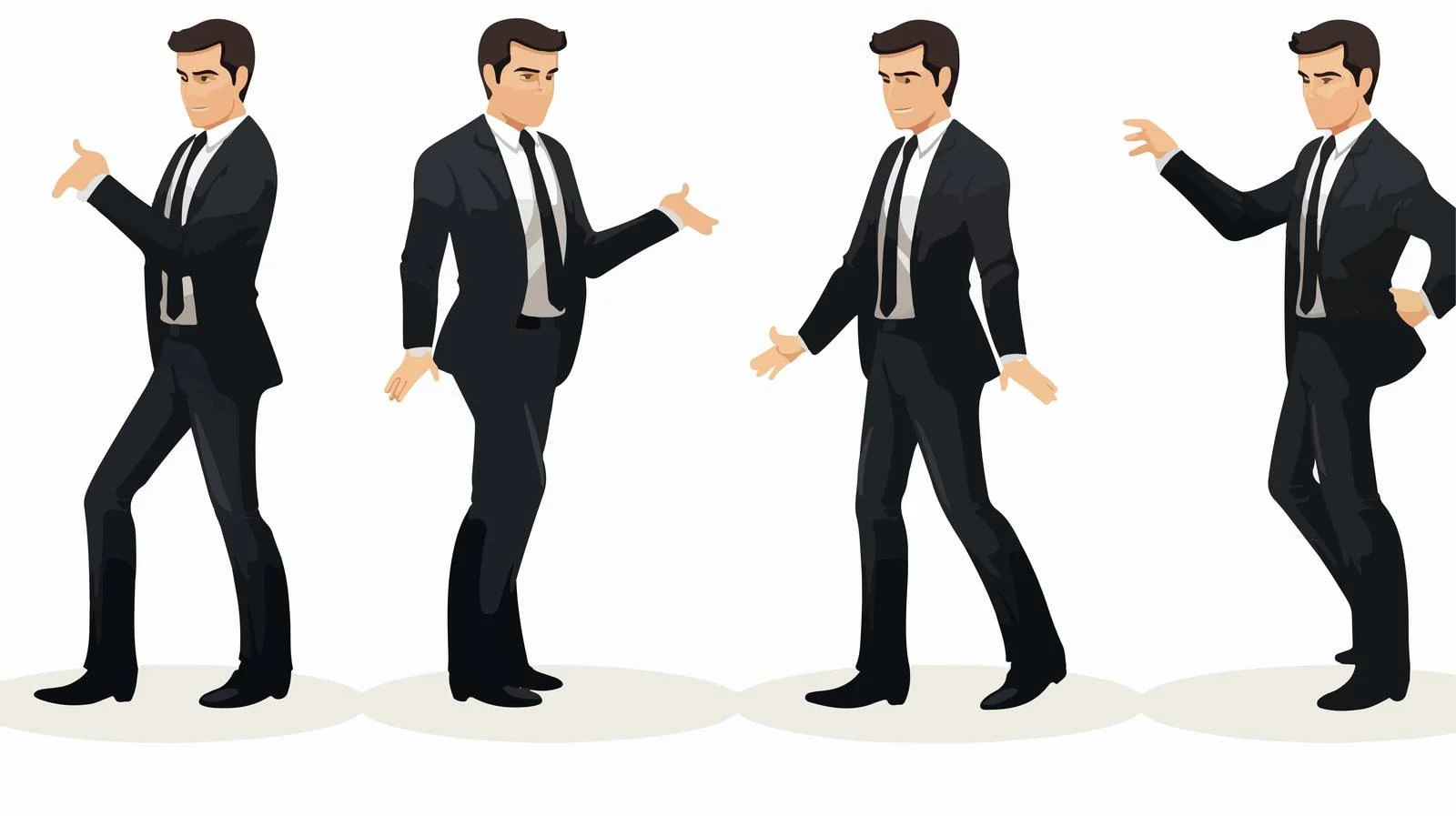 Professional Businessman Vector Illustration — free download from Dotvec