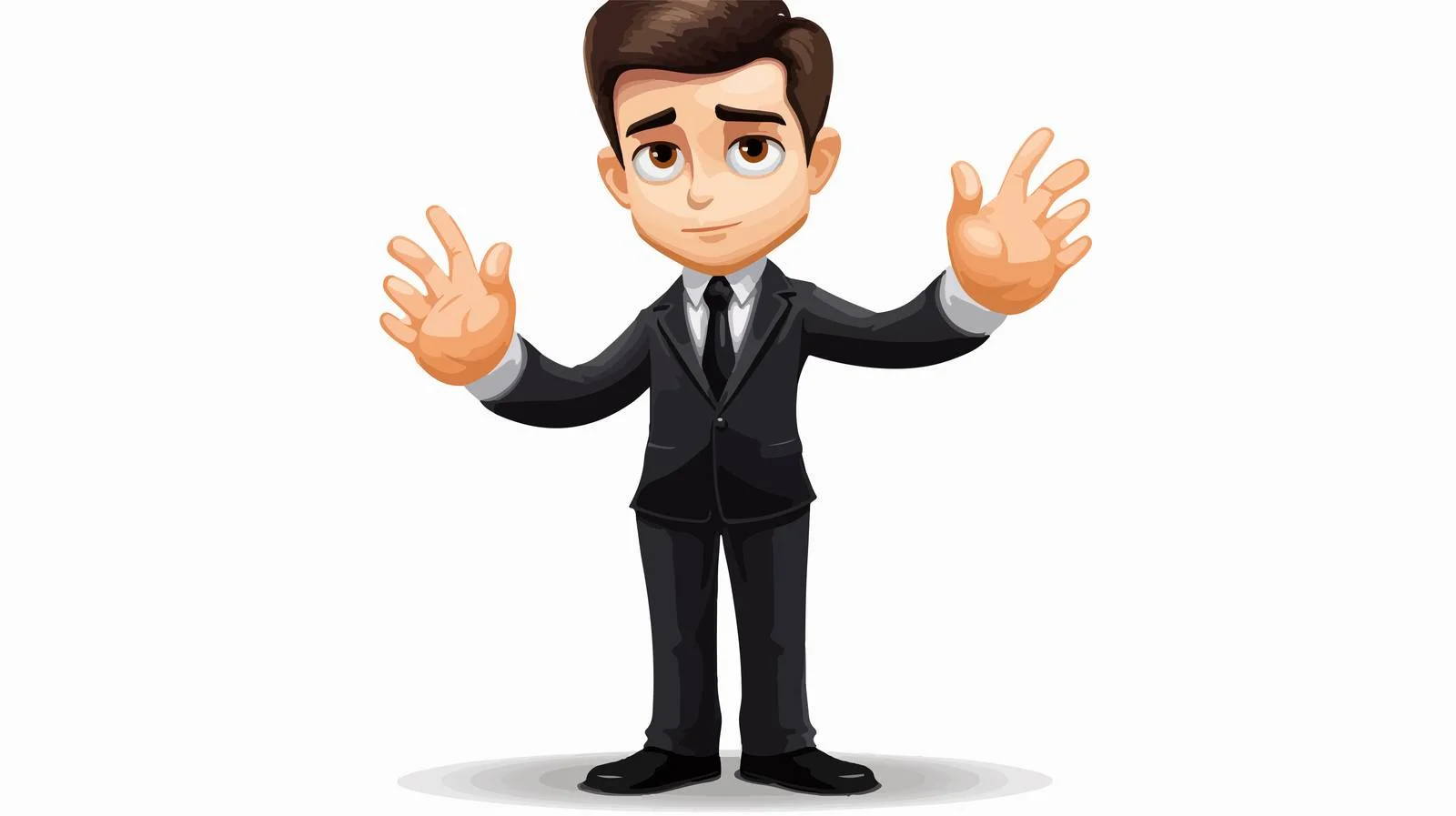 Businessman Vector Illustration — free download from Dotvec