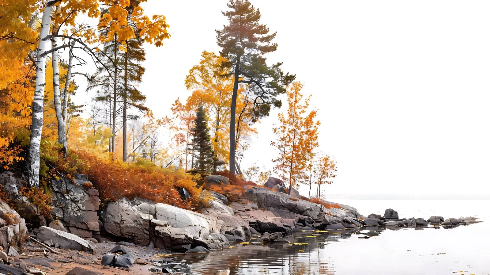 Tranquil Northern MN Lakeshore Landscape — free download from Dotvec