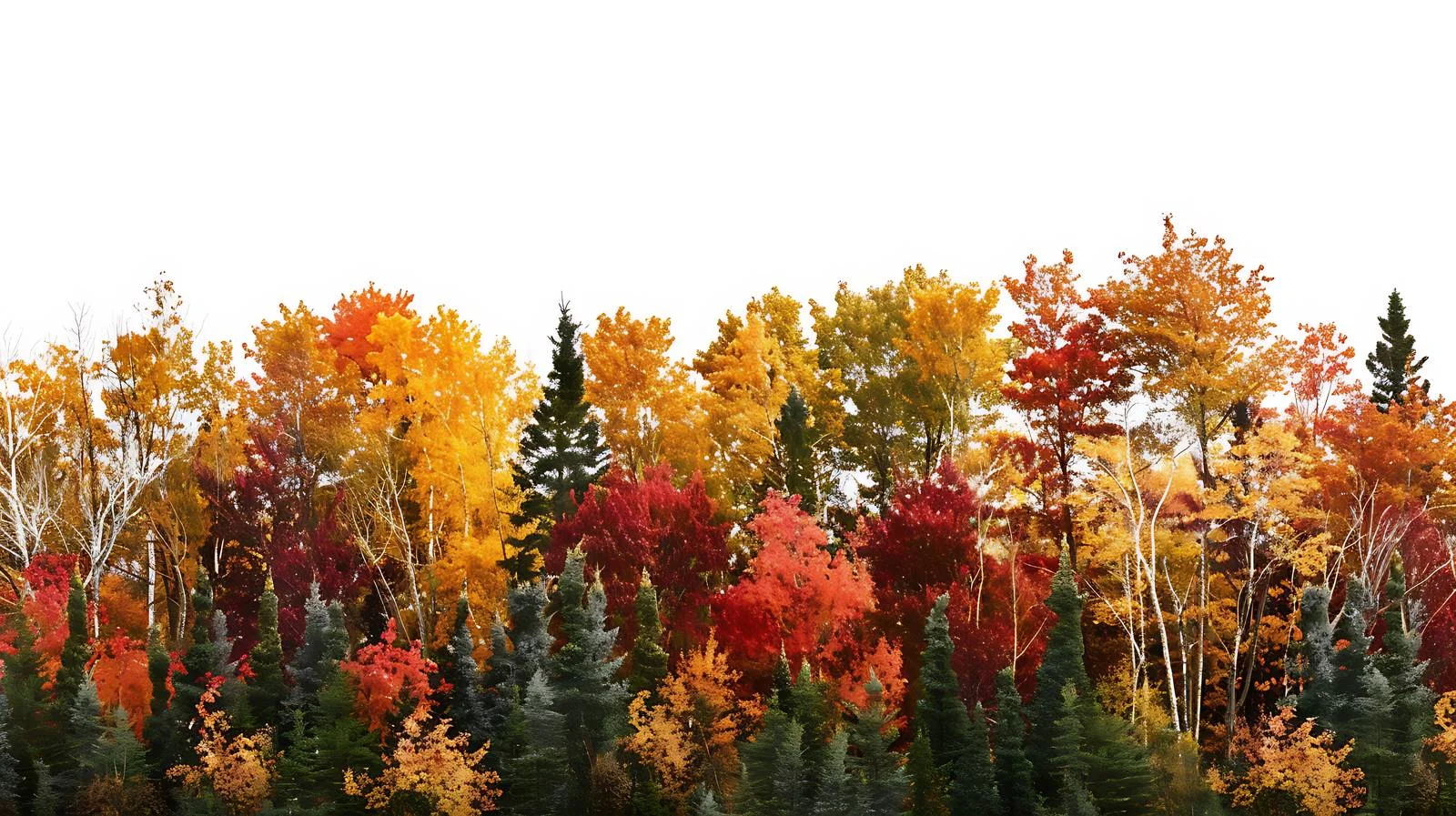 Vibrant Autumn Forest of Northern Minnesota — free download from Dotvec