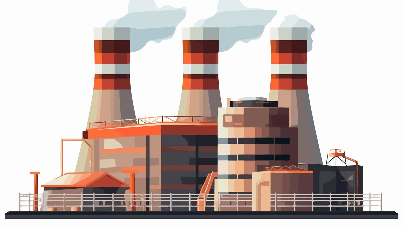 Nuclear Power Plant Icon — free download from Dotvec