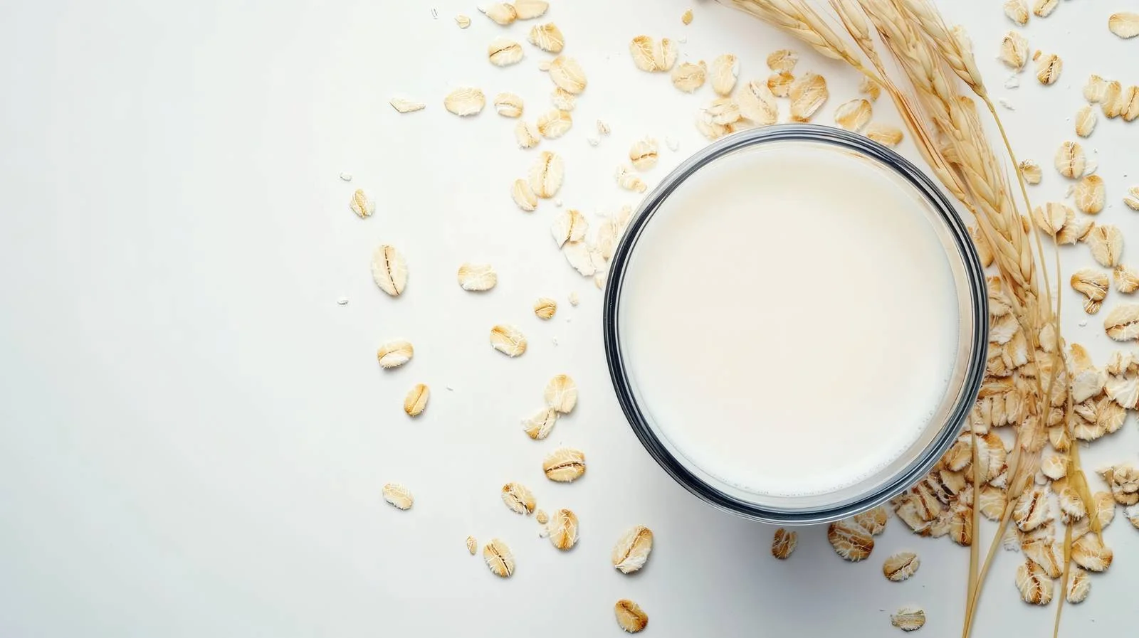 Organic Oat Milk on White Background — free download from Dotvec