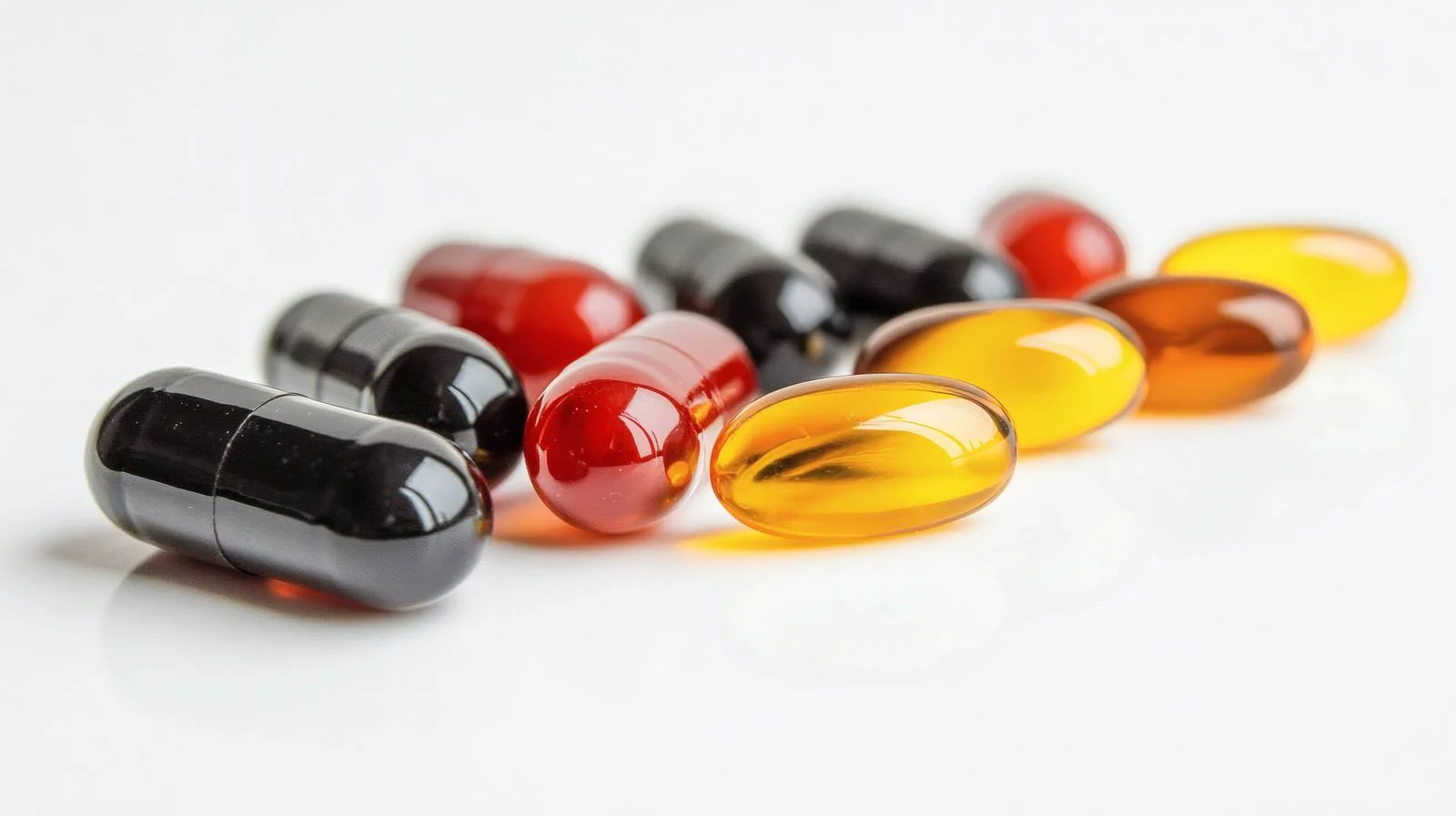 Isolated Oil Filled Softgel Capsules — free download from Dotvec