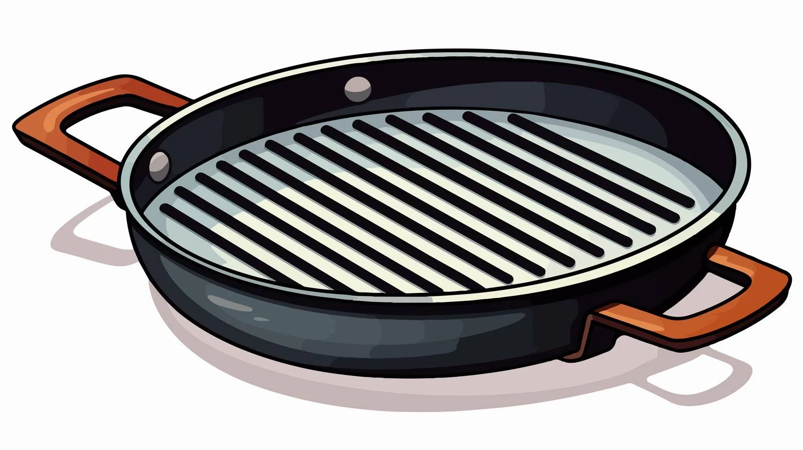 Grill Pan Oil Copy Space — free download from Dotvec