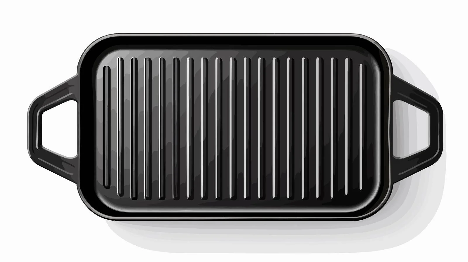 Sizzling Grill Pan with Oil — free download from Dotvec