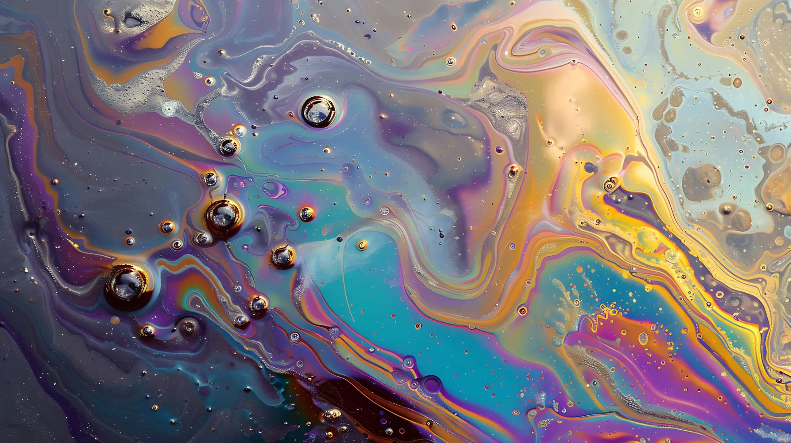 Petrol Spills Staining Asphalt Road Surface — free download from Dotvec