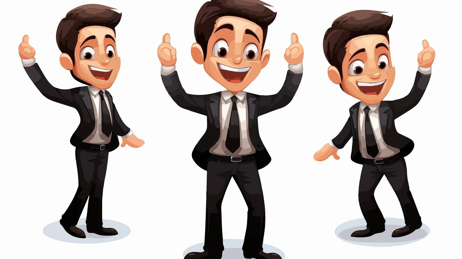 Professional Businessman Vector Illustration – free okay image from Dotvec