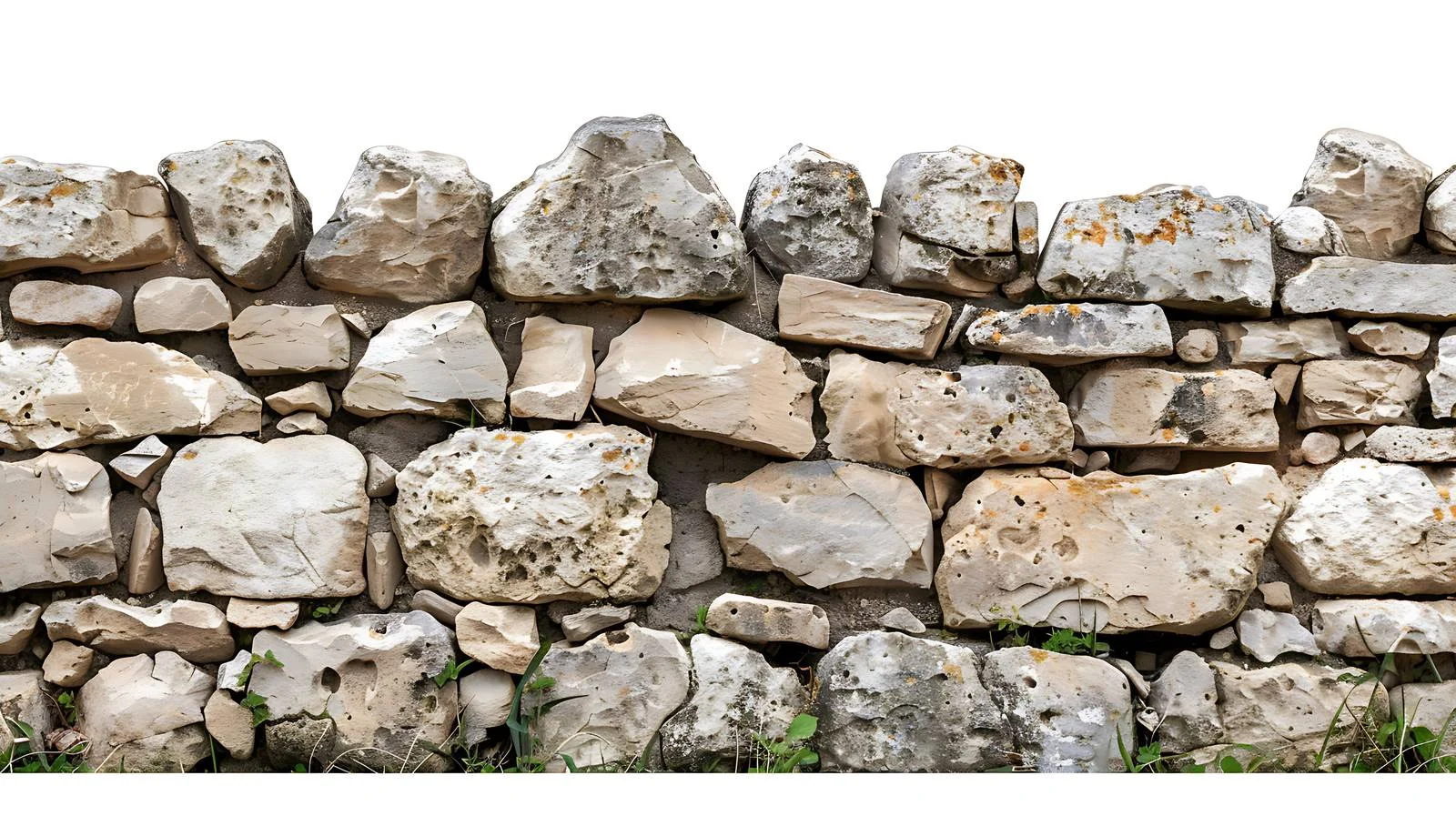 Ancient limestone-sandstone wall on Isola — free download from Dotvec