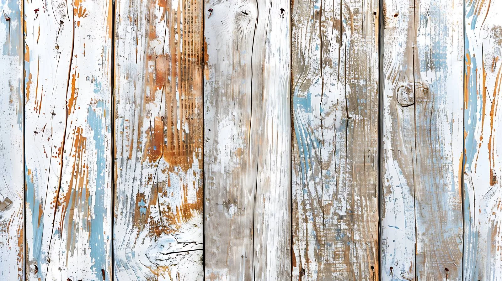 Aged Painted Wood Planks Texture – free weathering image from Dotvec