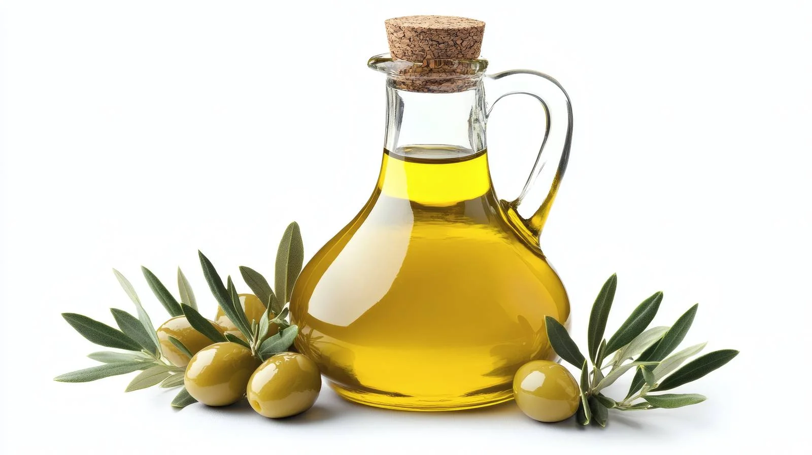 Premium Olive Oil on White Background — free download from Dotvec