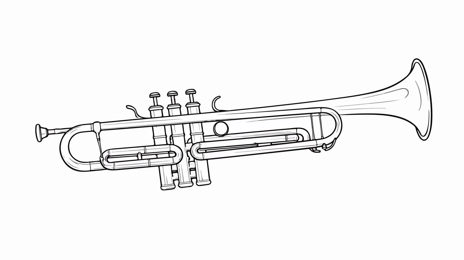 Musical Instrument Line Drawing — free download from Dotvec