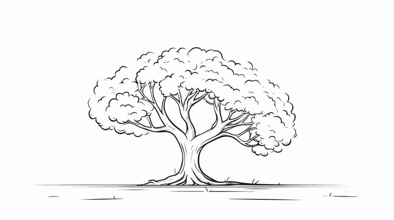 Single Line Artwork on White Background — free download from Dotvec