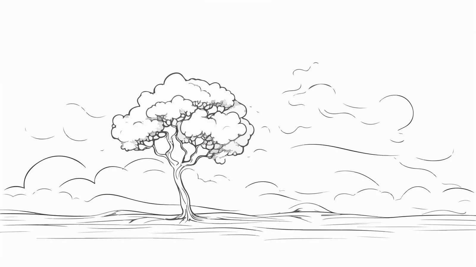 Minimalist Continuous Line Drawing — free download from Dotvec