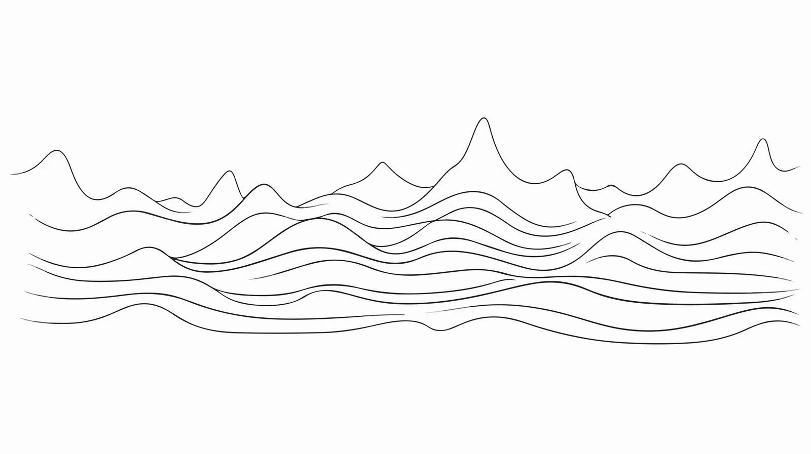 Single Line Artwork on White Background — free download from Dotvec