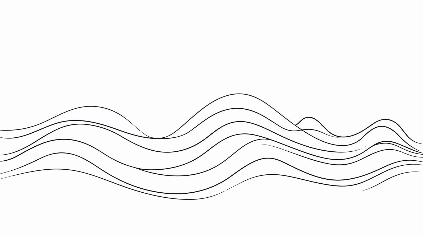Single Line Drawing on White Background — free download from Dotvec