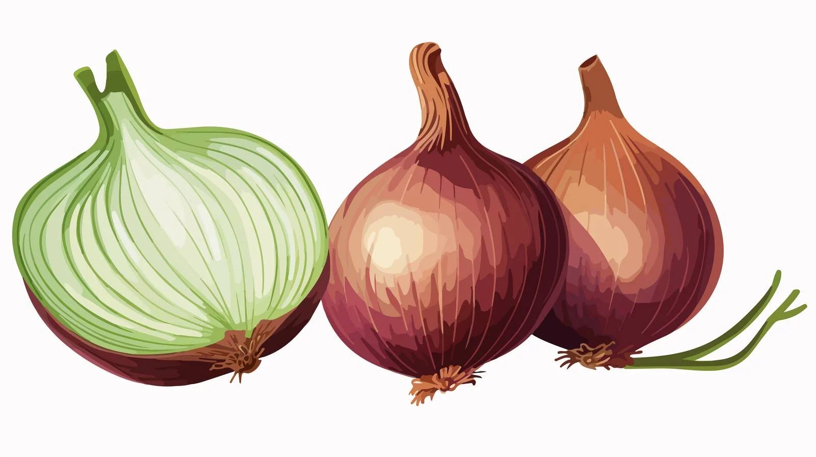 Cooking Onion Vector Illustration — free download from Dotvec