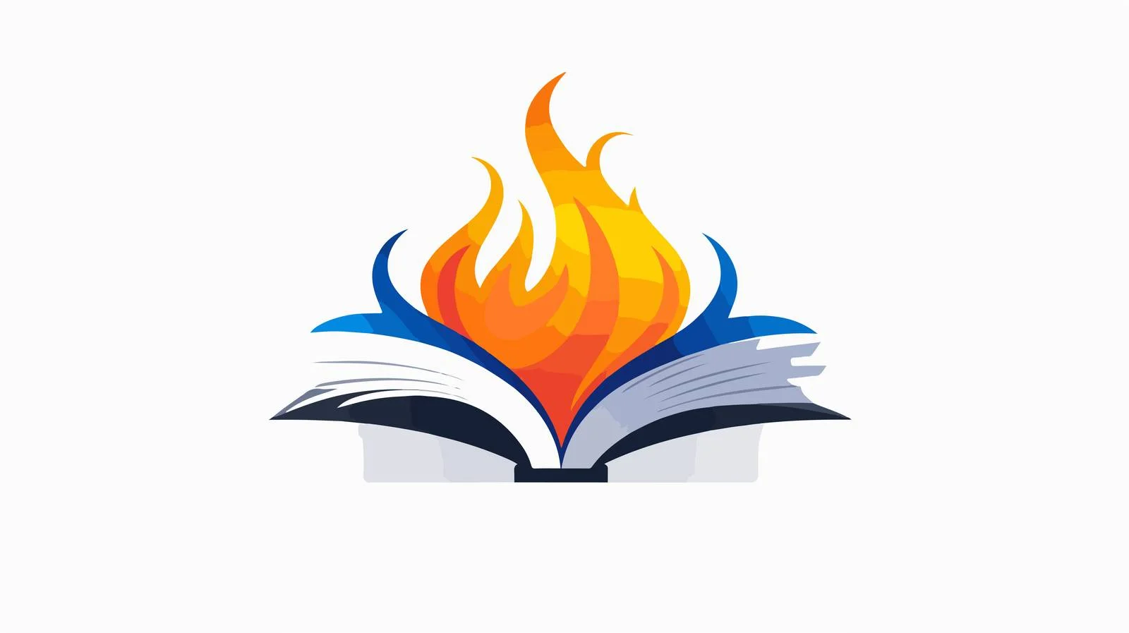 Educational Book Logo Vector Illustration — free download from Dotvec