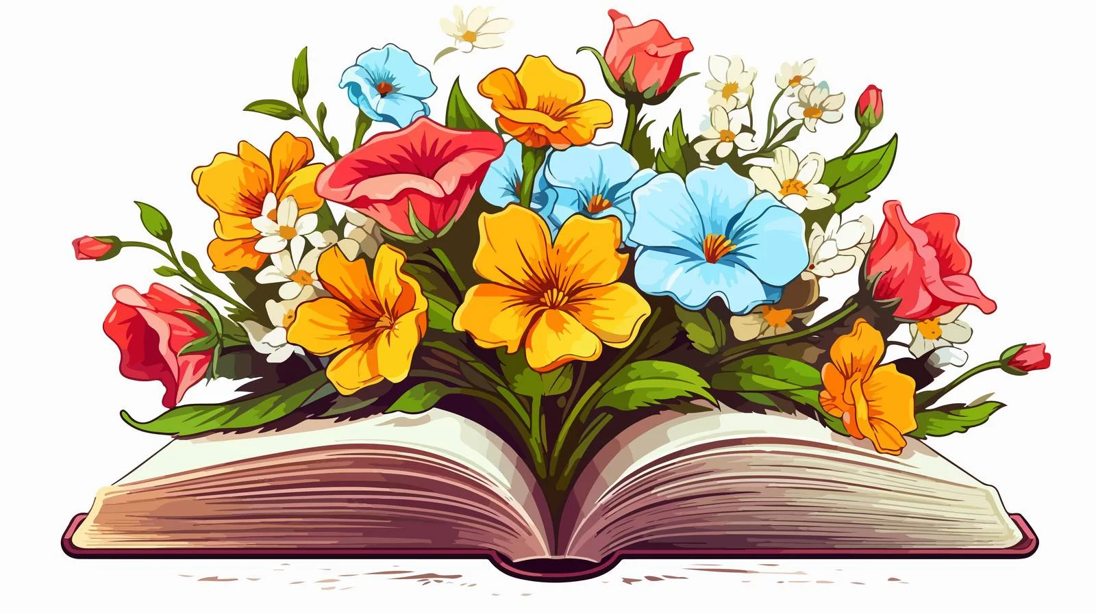 Floral Sketchbook Artwork — free download from Dotvec